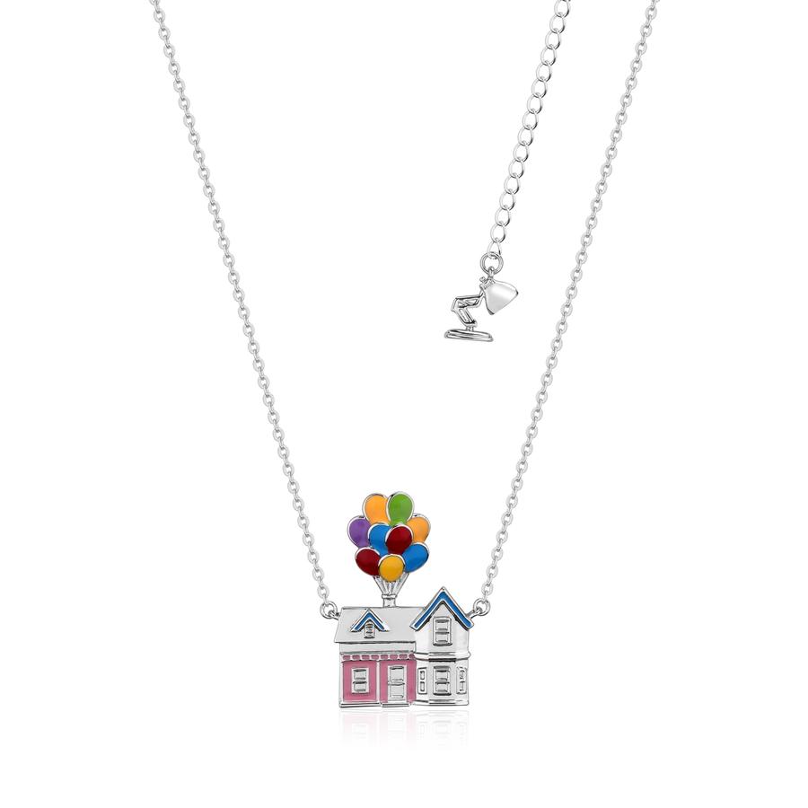 Pixar UP White Gold Plated Necklace